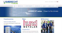 Desktop Screenshot of lambrecht.net